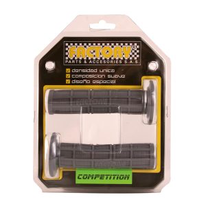 MANILAR PROTAIPER COMPETITION  – GRIS (Moto en duro-en goma) CON DONA