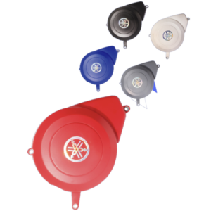 PROTECTOR TAPA CLUTCH  – XTZ 125 / LIBERO – YBR 125 (AZUL, ROJO,GRIS,BLANCO, NEGRO )