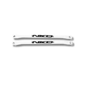 BARRA ESTABILIZADORA AMORTIGUADOR TRASERO 3D NKD (PAR)NEGRA BLANCA