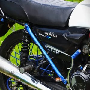 BARRA ESTABILIZADORA AMORTIGUADOR TRASERO 3D NKD (PAR)AZUL